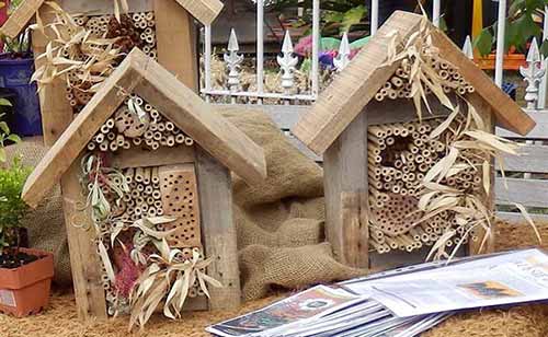 Bee Hotels for native bees